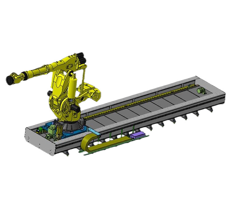 Panduan linier robot motor beban berat dengan muatan 500 kg dan komponen inti motor