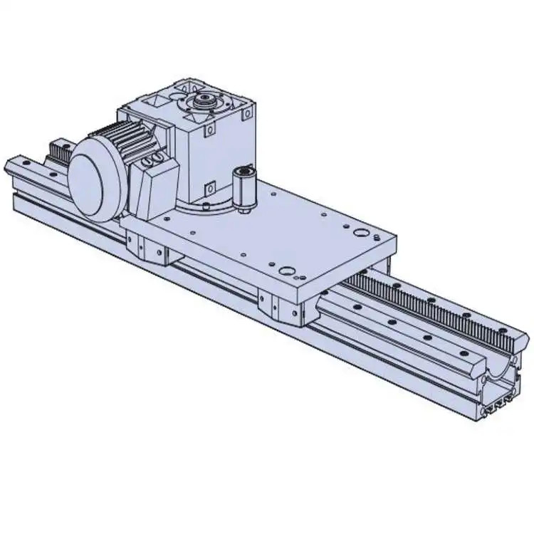 Linear Guide Rail China GBS-01-W500 Muatan 500kg Untuk Gerakan Robot Industri Sebagai Guide Rail