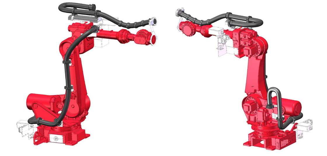 Integrated / Split Type Robot Dress Pack Dengan Mode Instalasi Terintegrasi Berat 20KG
