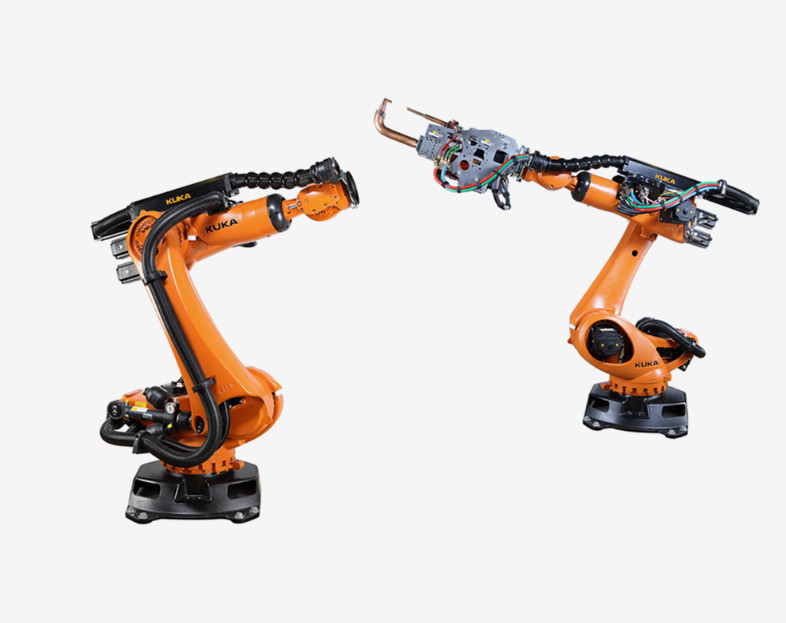 Kotak Ekspansi Bar Langsung Bentuk Robot Dress Pack Untuk FANUC 165F ABB 6700 Dan KUKA KR210