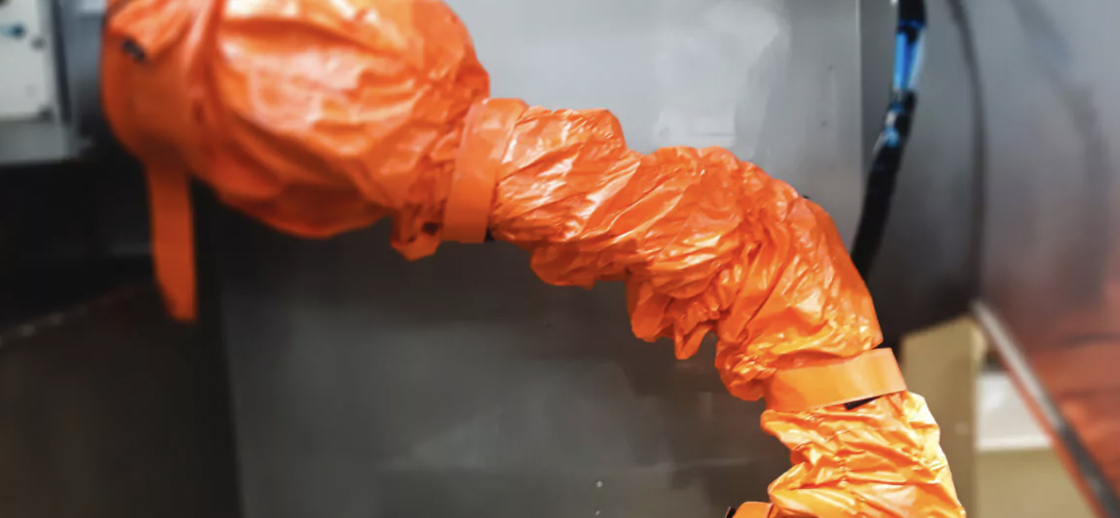 Penutup Lapisan Robot Tahan Air Polyurethane yang Disesuaikan untuk Model ABB/FANUC/KUKA/YASKAWA/UR